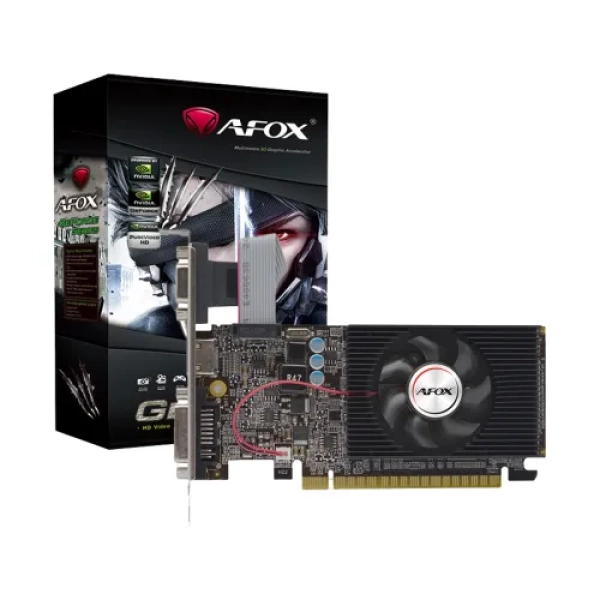 AFOX NVIDIA GeForce GT 610 2GB GDDR3 Graphics Card